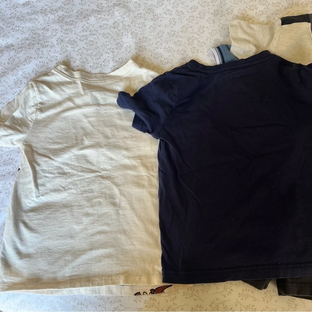 Lot 6 Boys 4-5T Bluey Shirt Short, Tommy Bahama Shirt Sho, Puma & Disney T-shirt